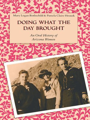 cover image of Doing What the Day Brought